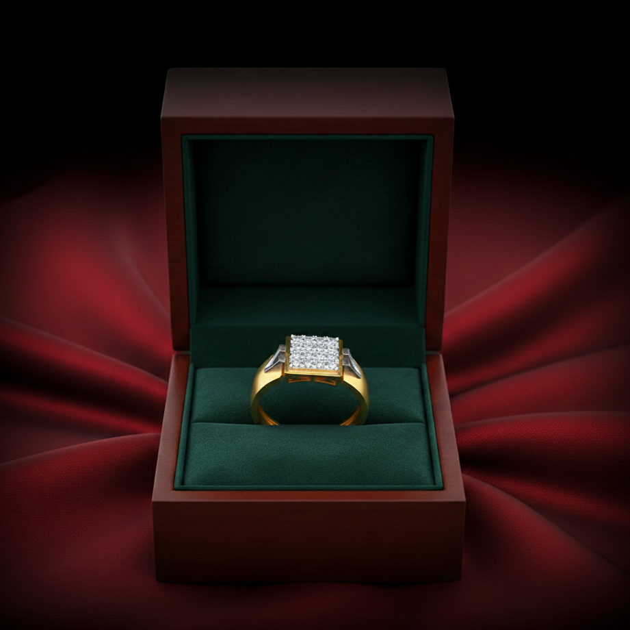 Heritage Command Diamond Gents Ring