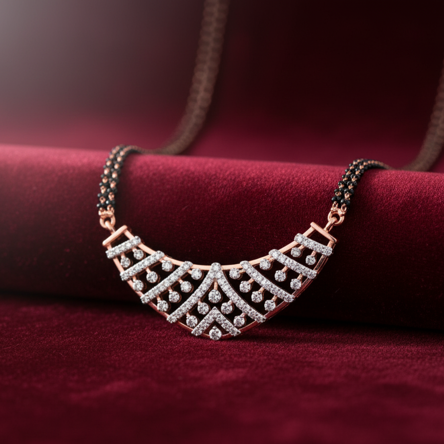 Bridal Glam Gold Diamond Tanmaniya