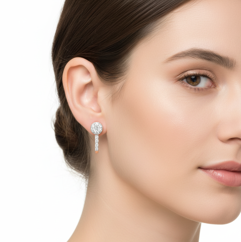 Premium Diamond Bali Earrings for Festive Looks