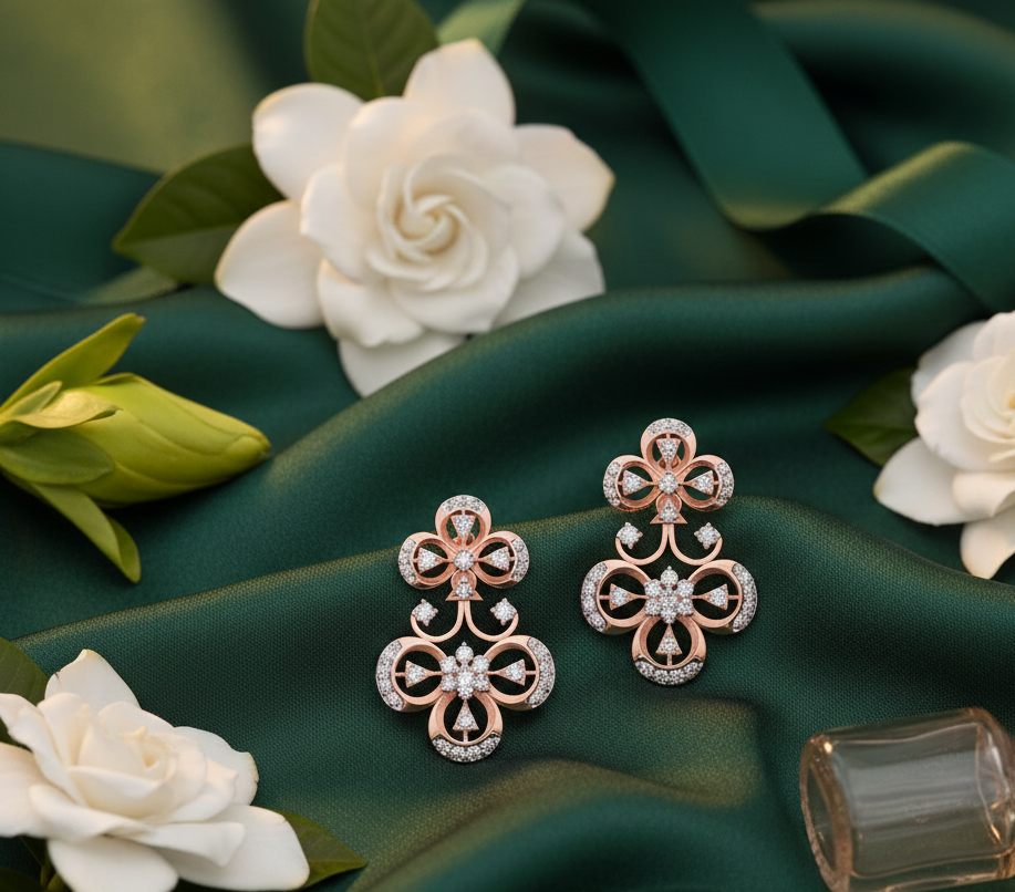 Élan Spark Diamond Earrings - 3