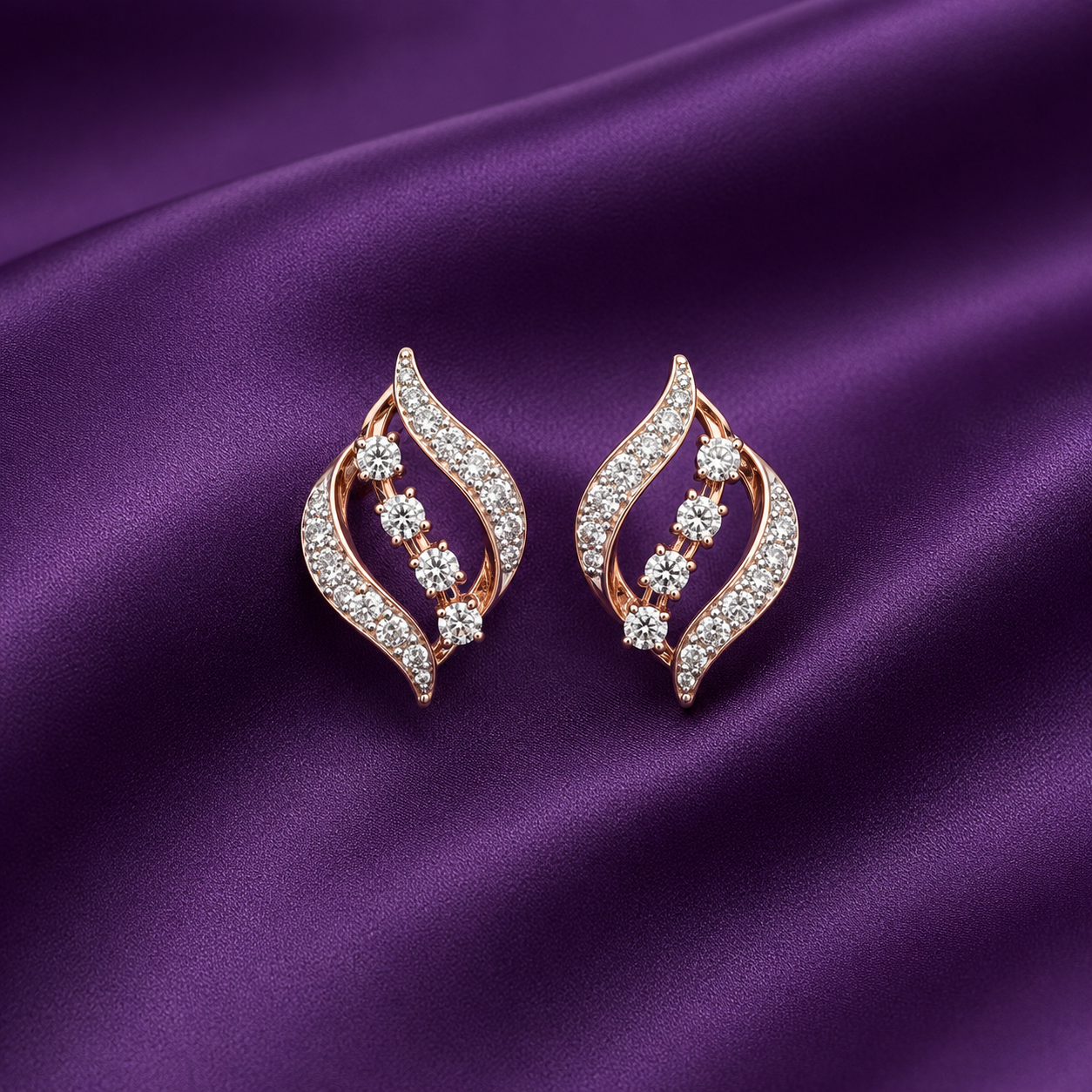Fashion Glow Diamond Studs