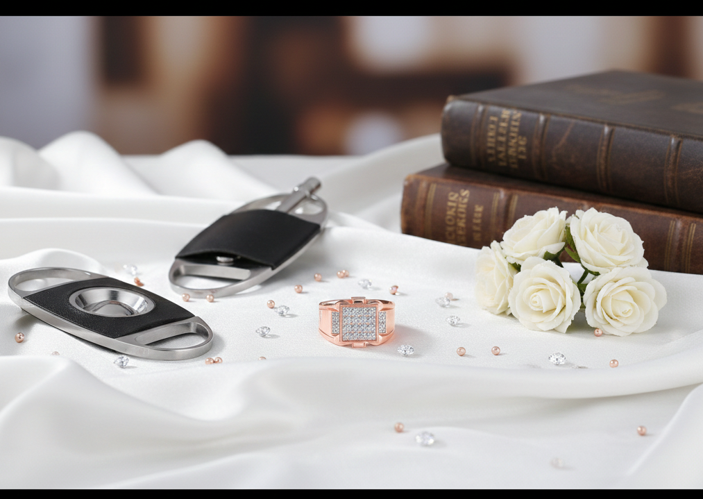 Luxe Heritage Diamond Gents Ring