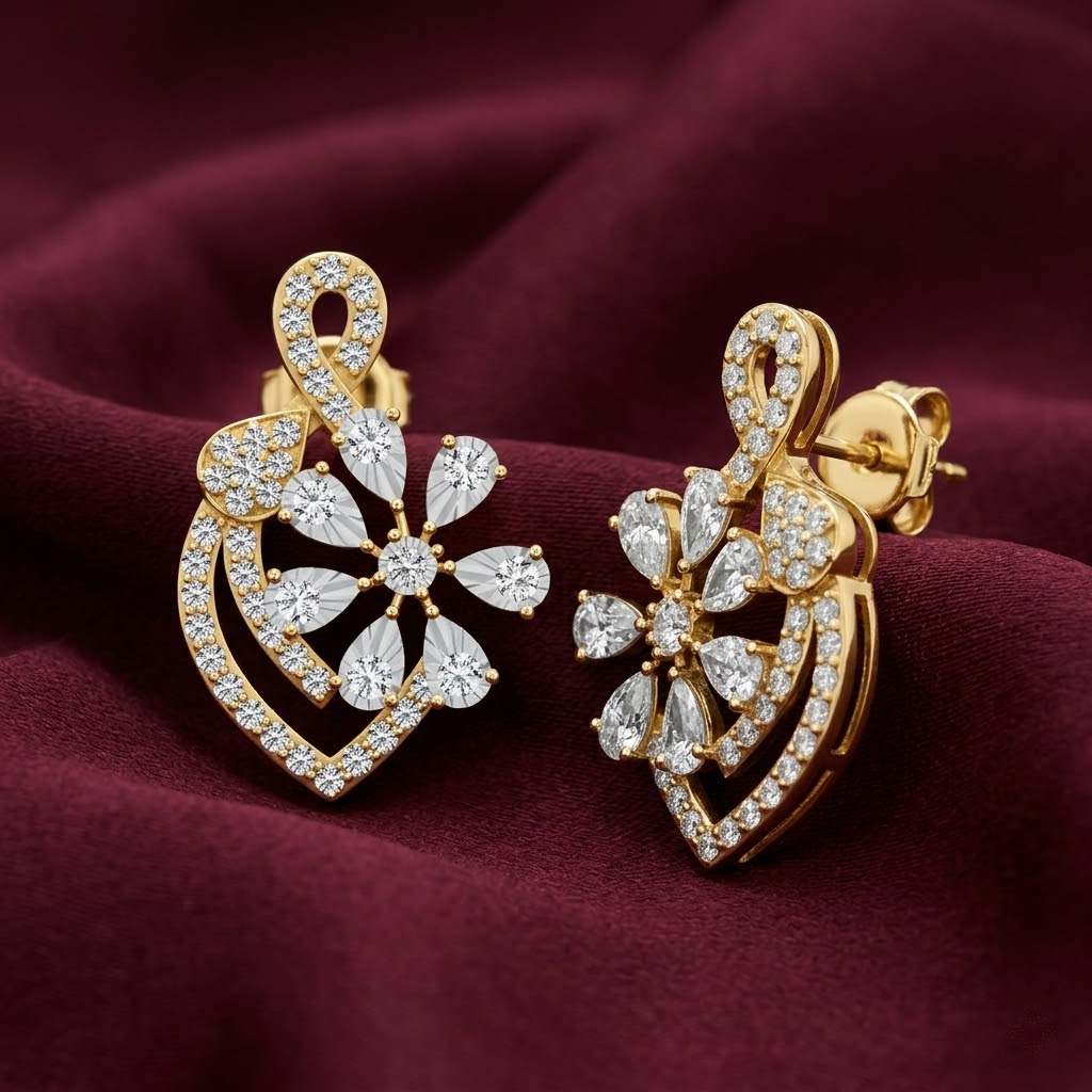 Ember Diamond Earrings - 4