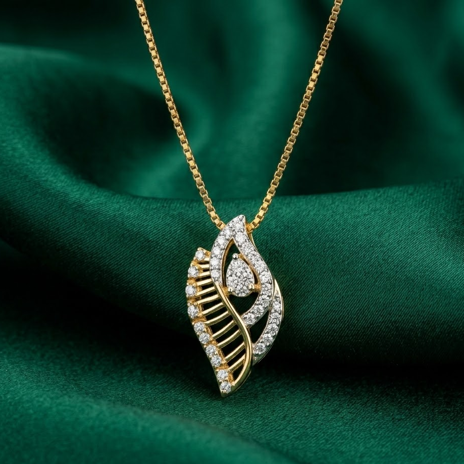 Zephyrella Diamond Pendant