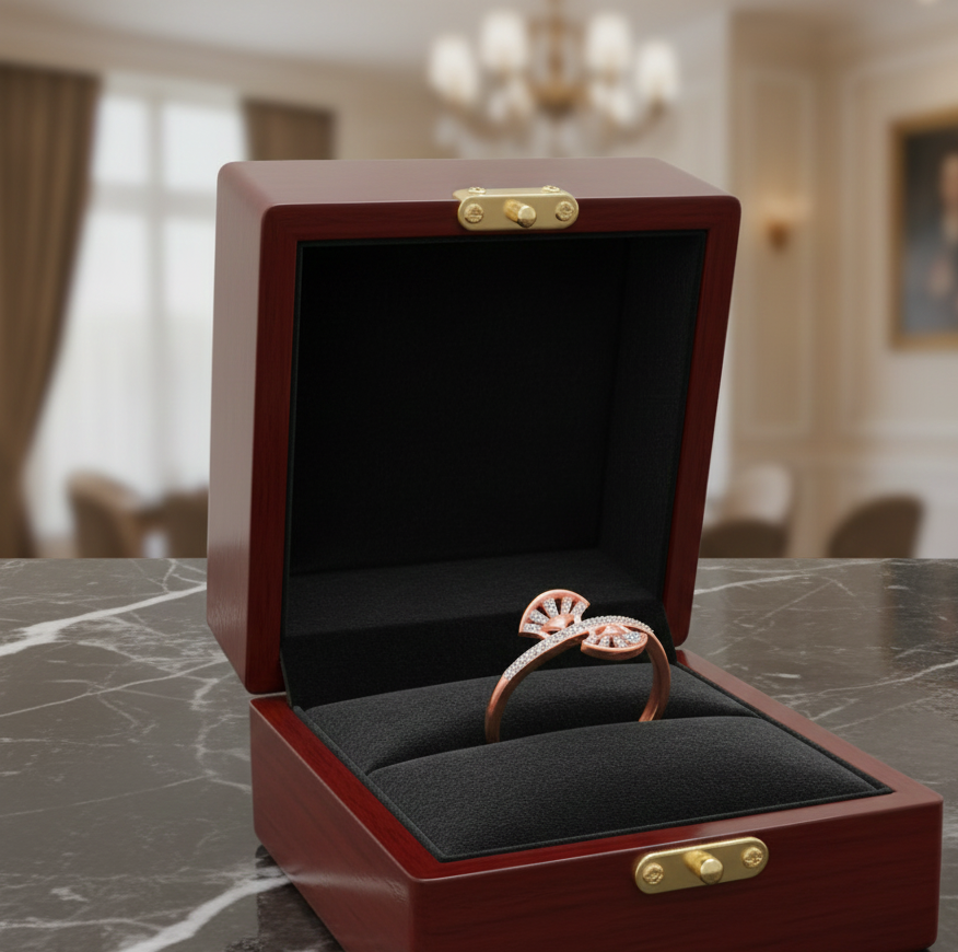 Empress Grace Aura Diamond Ring