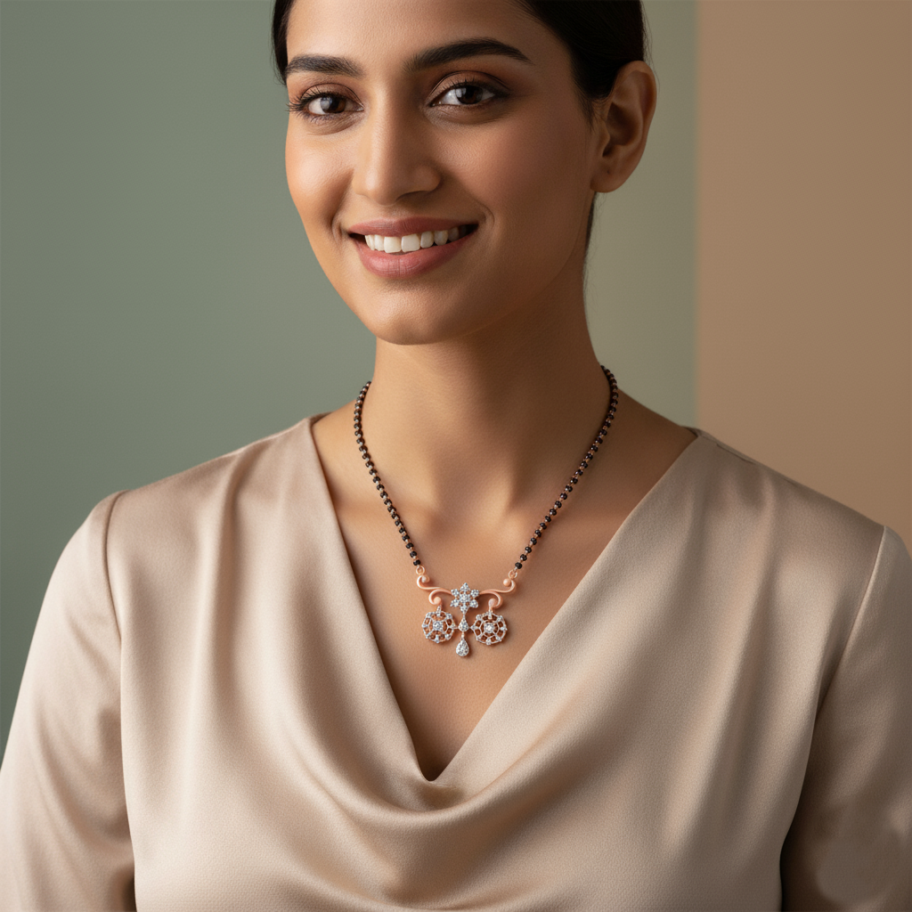 Timeless Gold Diamond Tanmaniya for Daily Use - 3