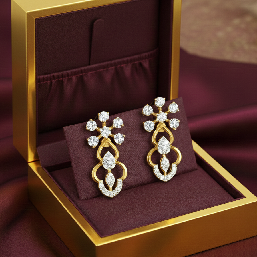 Elegant Diamond Stud Earrings for Minimal Look