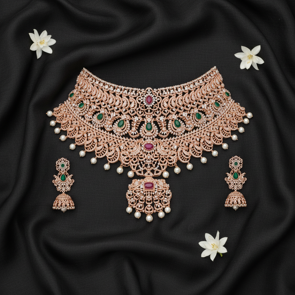 Eternal Grace Diamond Bridal Necklace