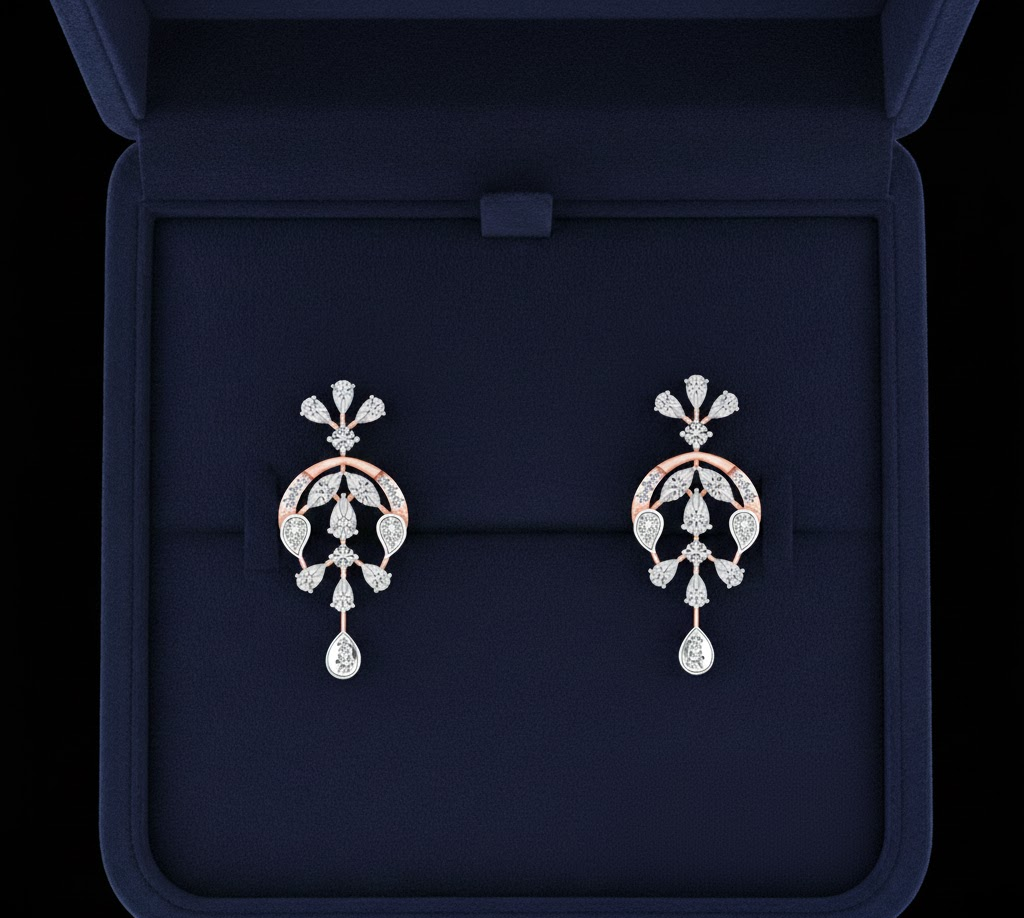 Celestial Charm Diamond Danglers