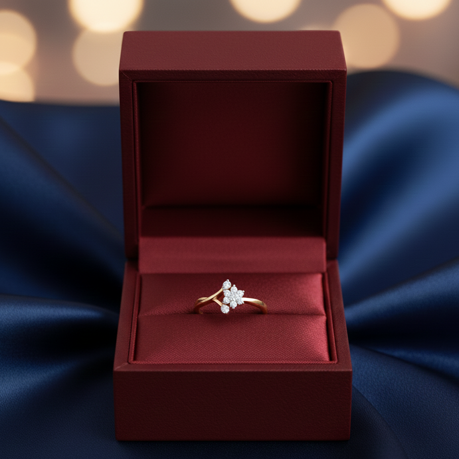 Diamond Noble Crest Ring