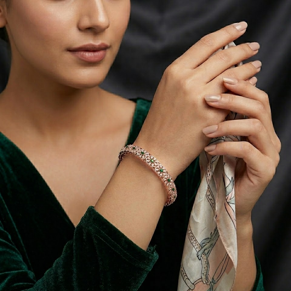 Diamond Splendor Bangles - 3