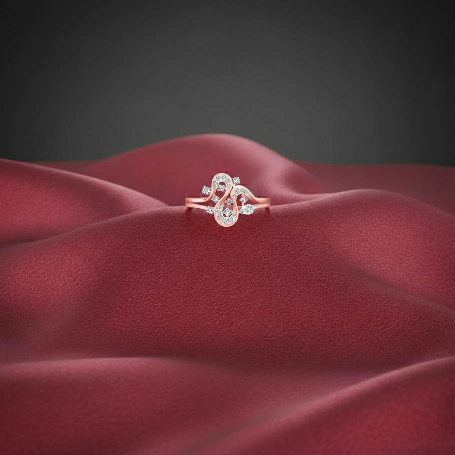 Diamond Velvet Bloom Ring - 3