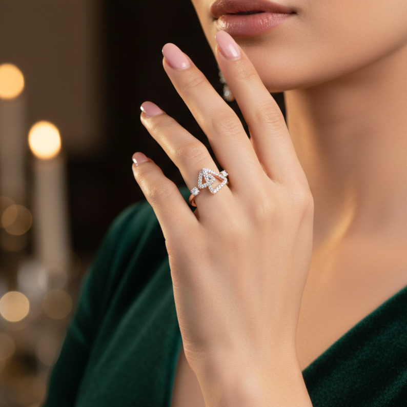 Luxe Empress Diamond Ring - 3
