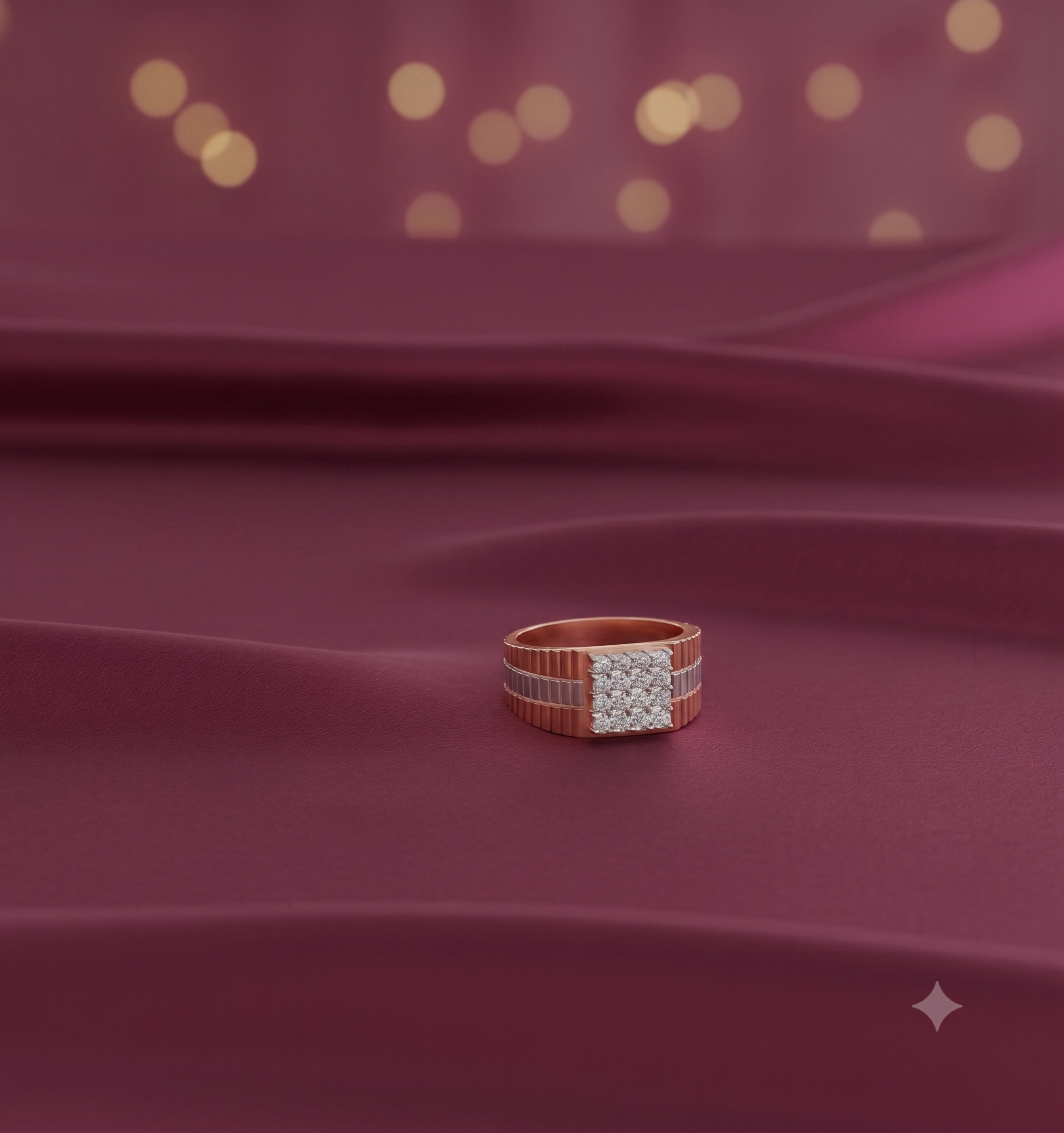 Timeless Royal Authority Diamond Gents Ring - 3