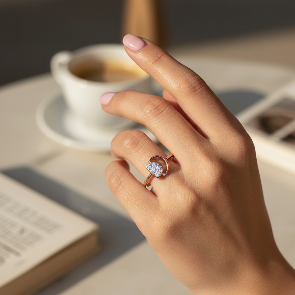 Diamond Imperial Grace Ring - 3