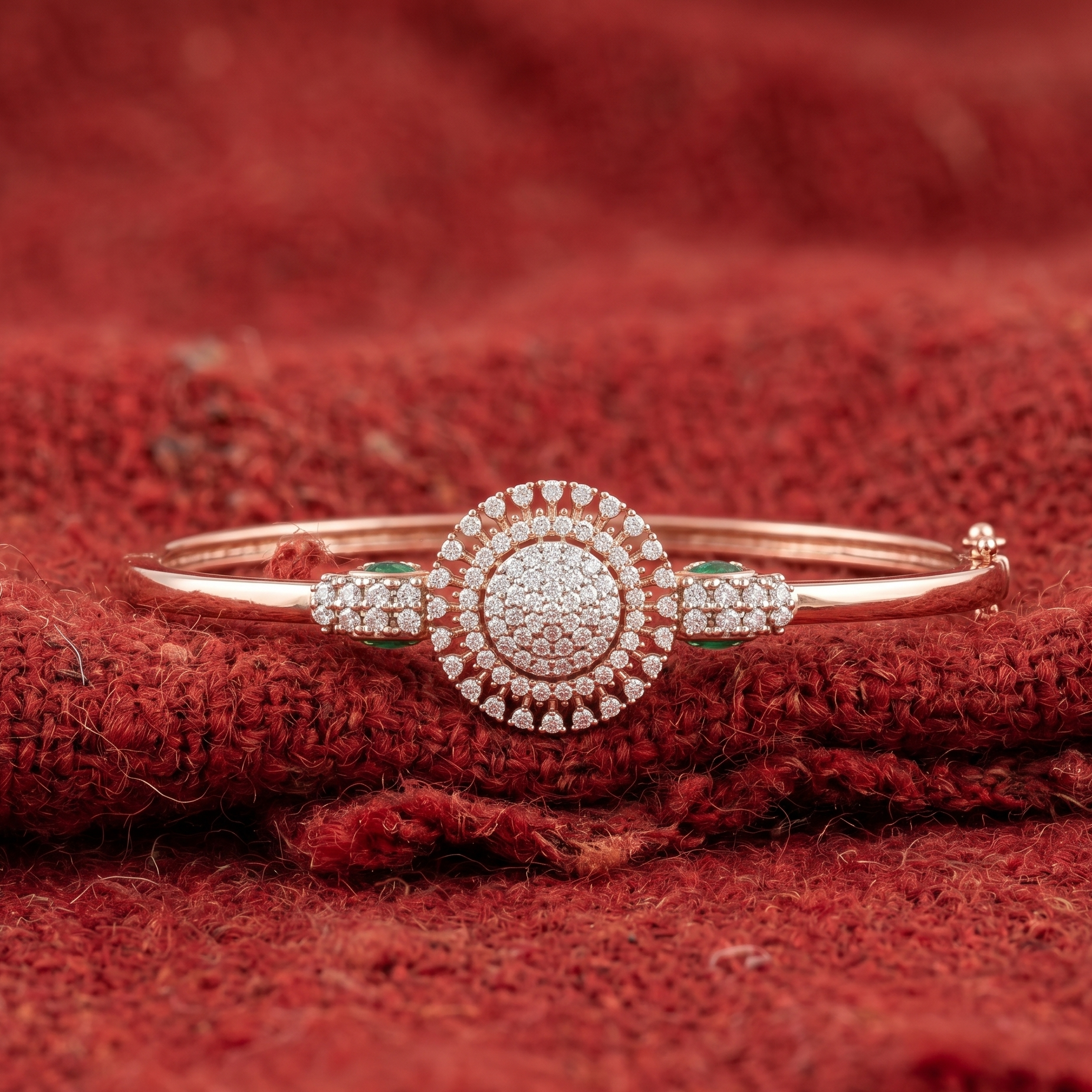 Diamond Luxury Cushion Bracelet