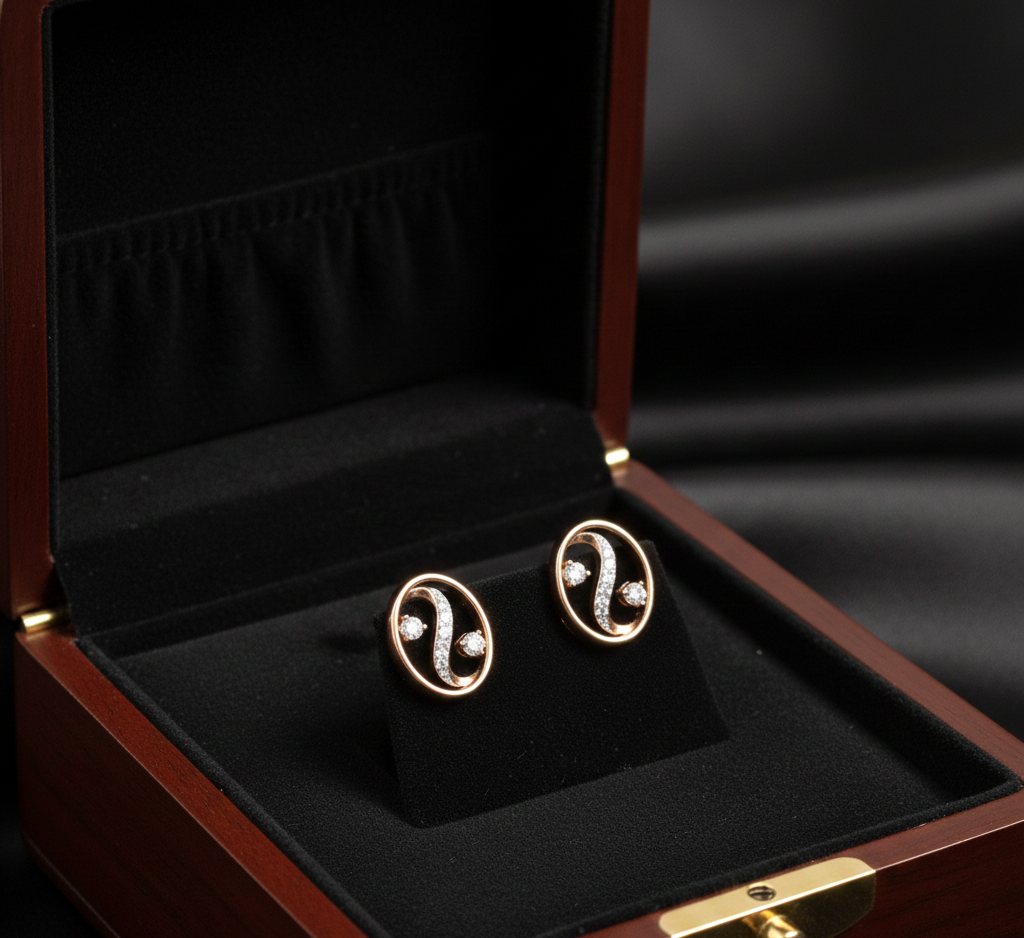 Timeless Brilliance Diamond Earrings - 3