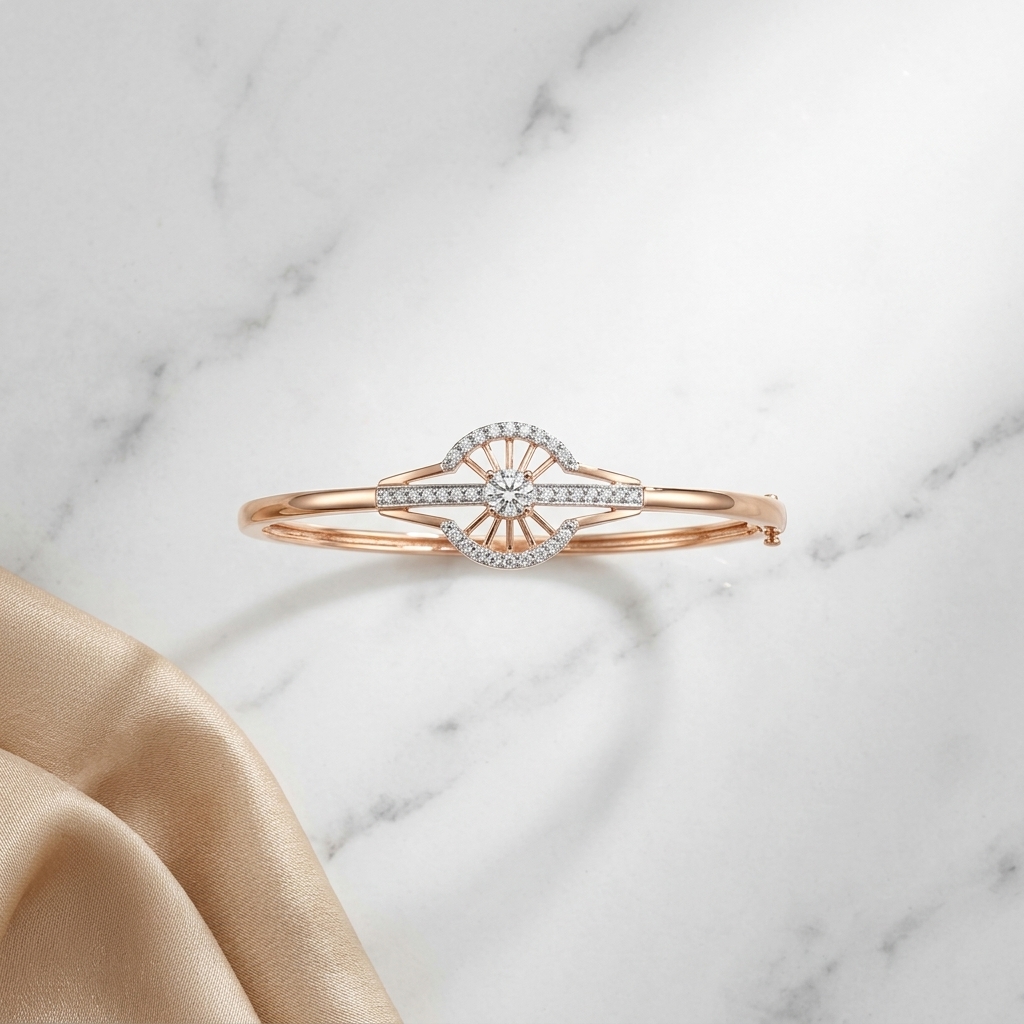 Diamond Love Knot Bracelet