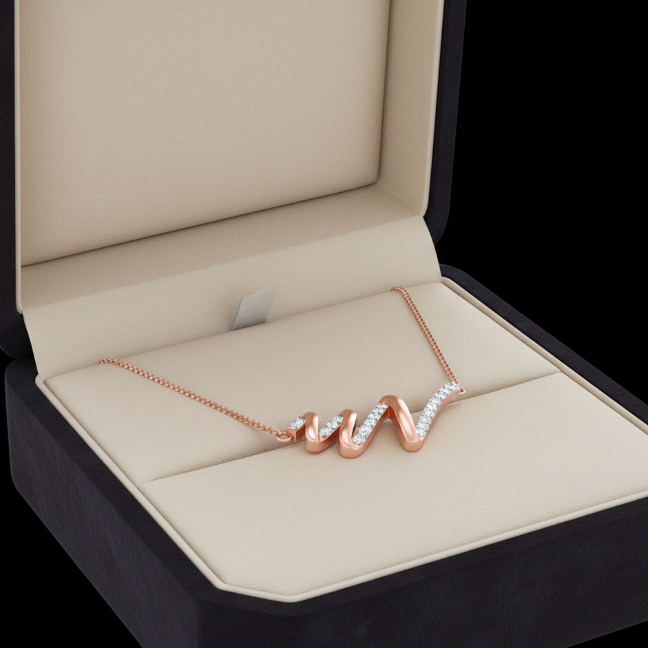 Diamond Crest Pendant