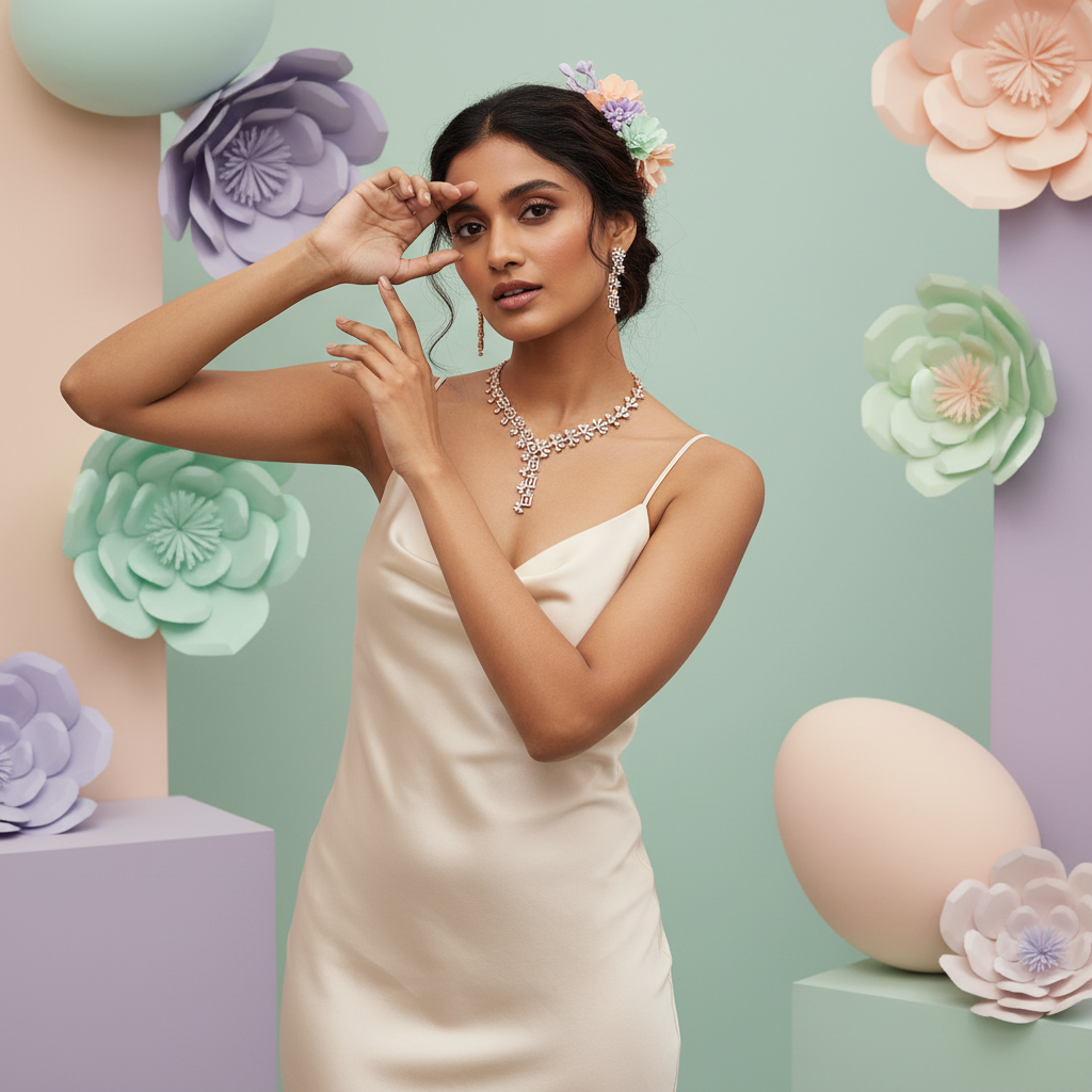 Timeless Diamond Classic Necklace Set - 3