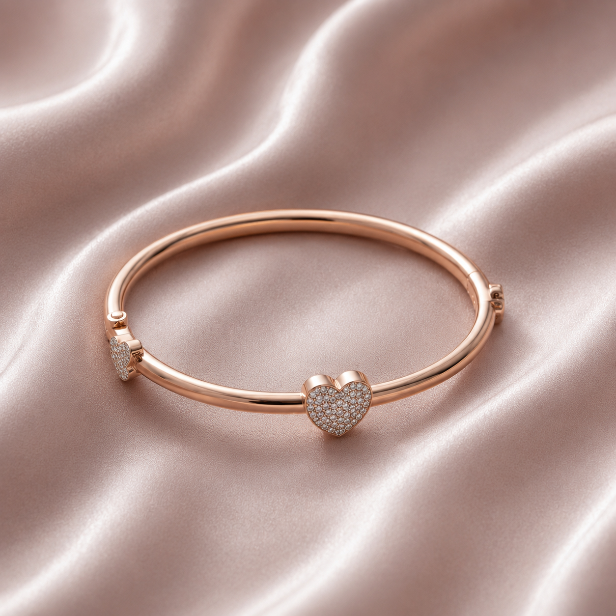 Dazzling Shine Diamond Bangles - 3
