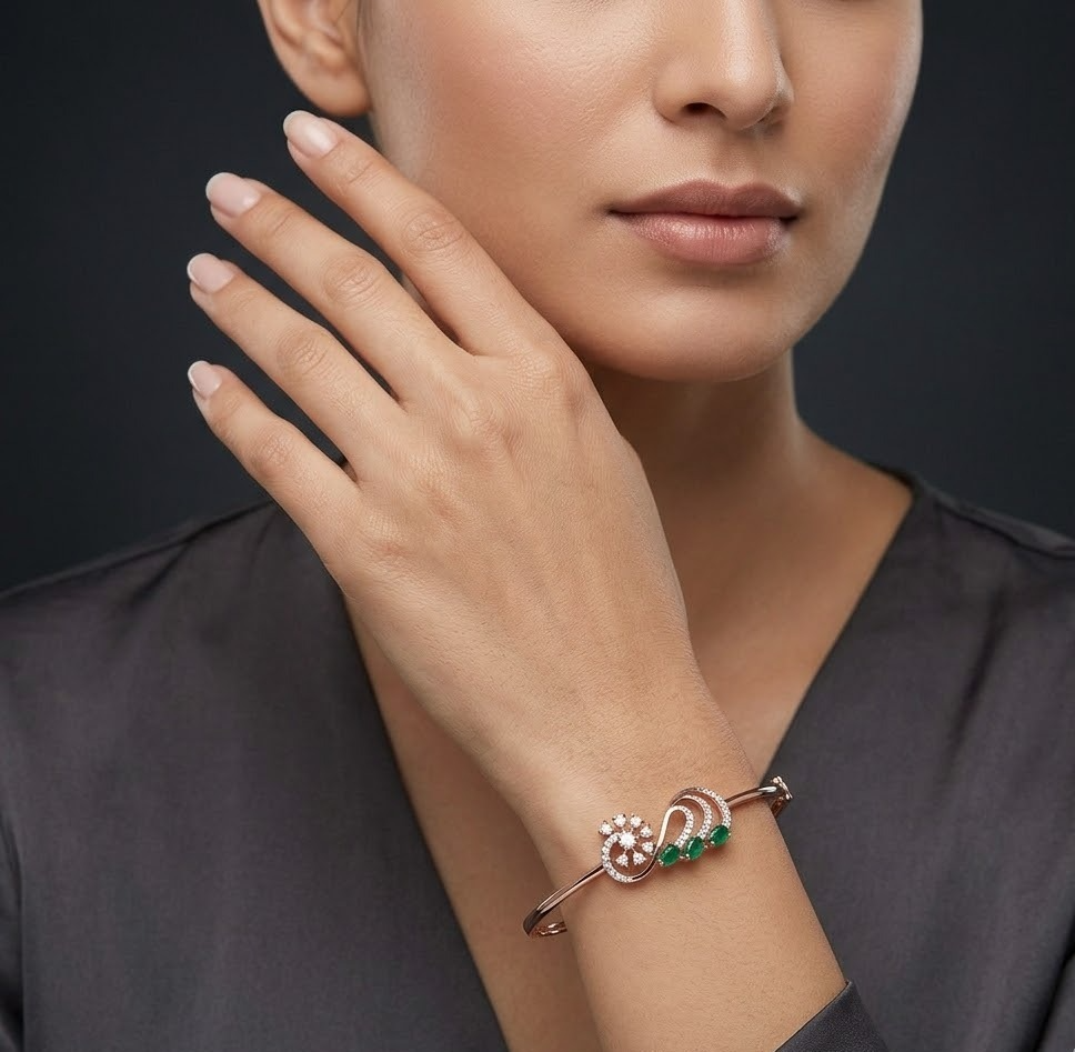 Diamond Blossom Bracelet