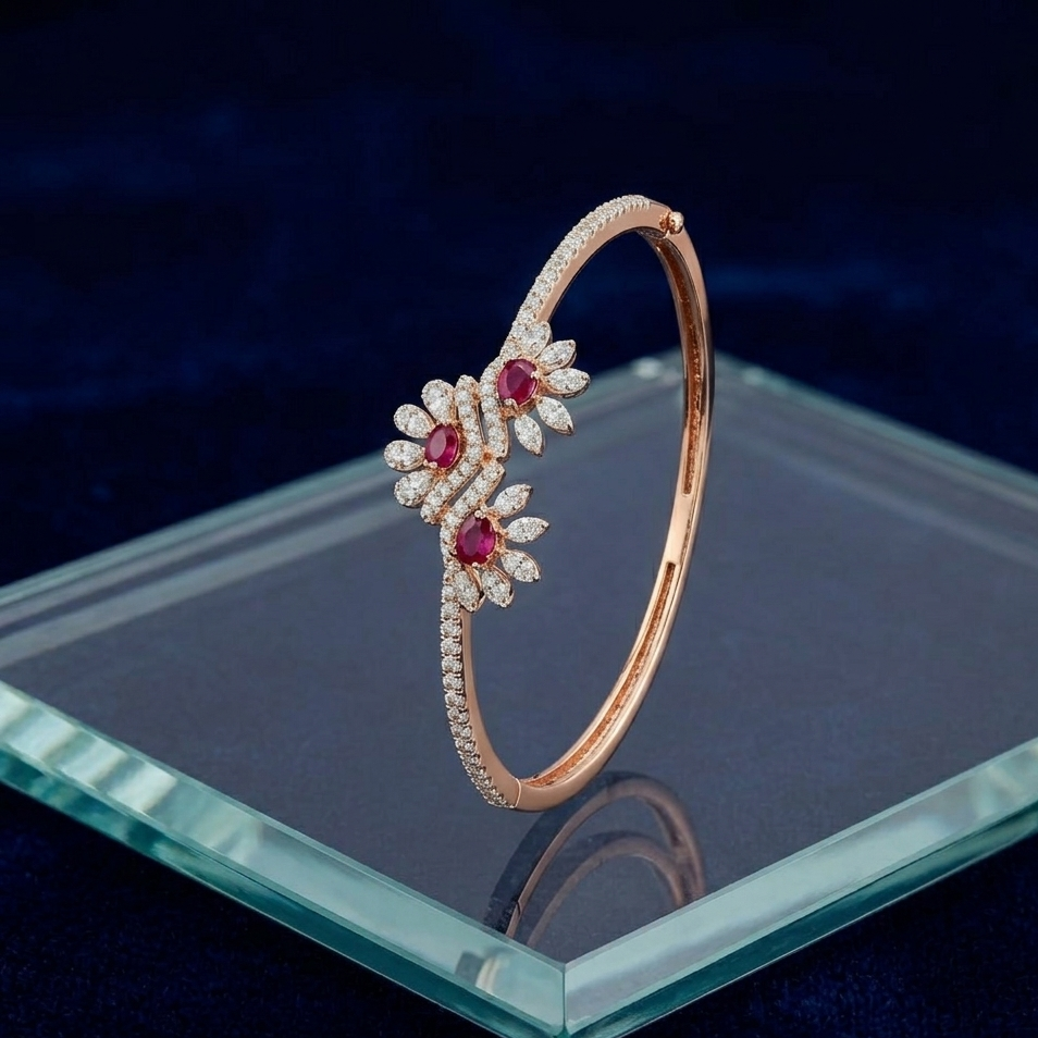 Diamond Elegant Cable Bracelet - 3