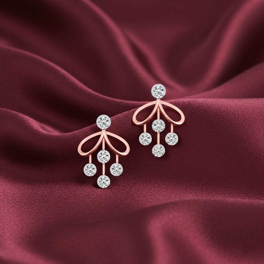 Designer Edition Diamond Stud Earrings