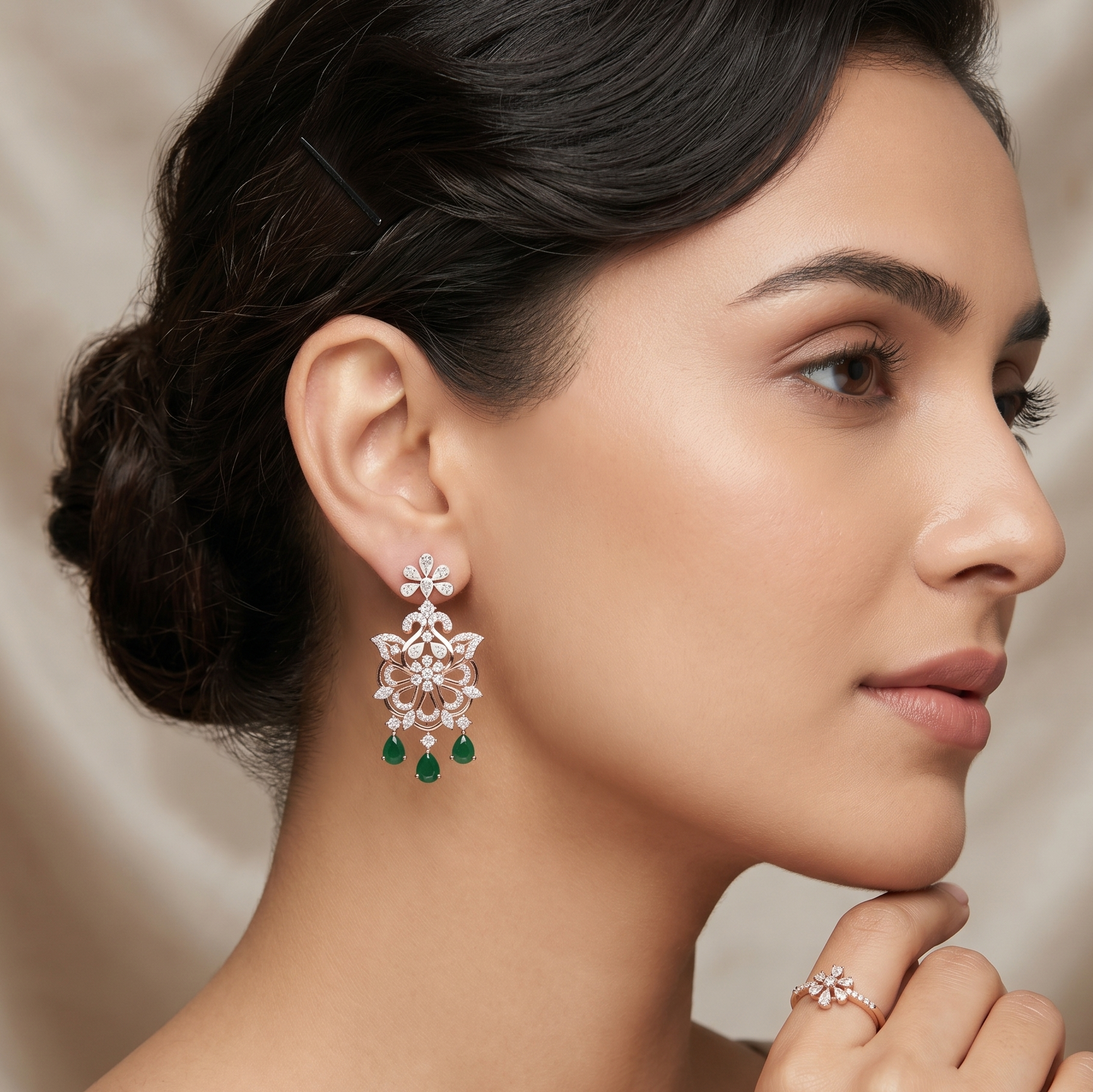 Brilliant Diamond Dangle Earrings - 3