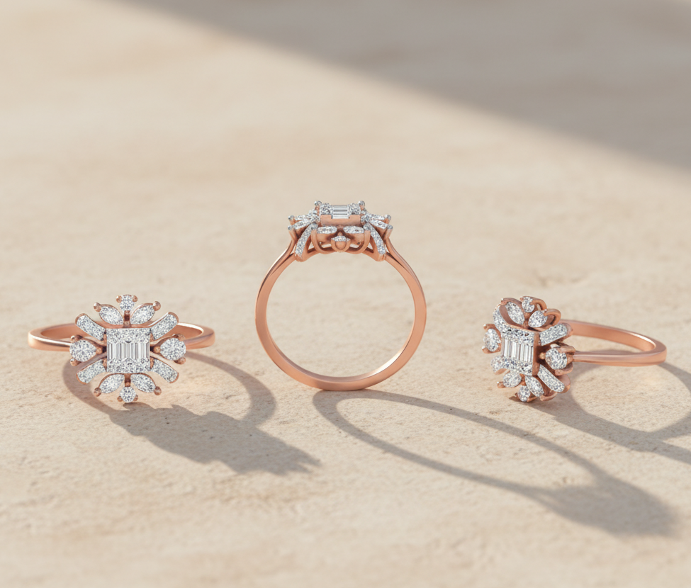 Reina Bloom Diamond Ring