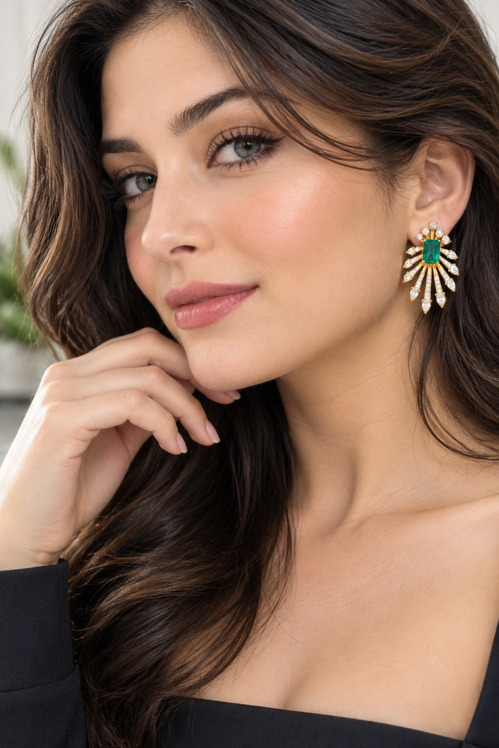 Diamond earrings collection
