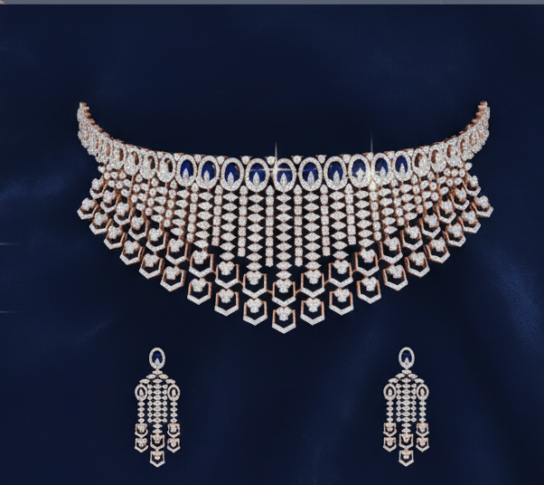 Statement Shine Wedding Diamond Set