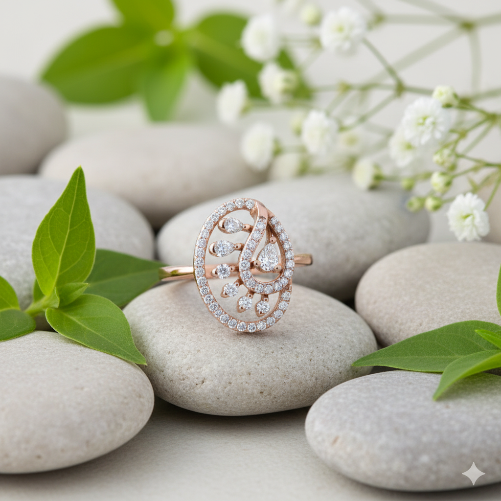 The Paisley Bloom Ring
