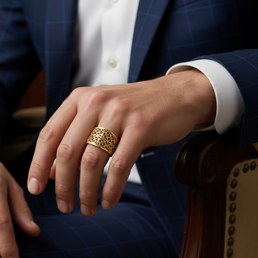 Urban Prestige Diamond Gents Ring - 3