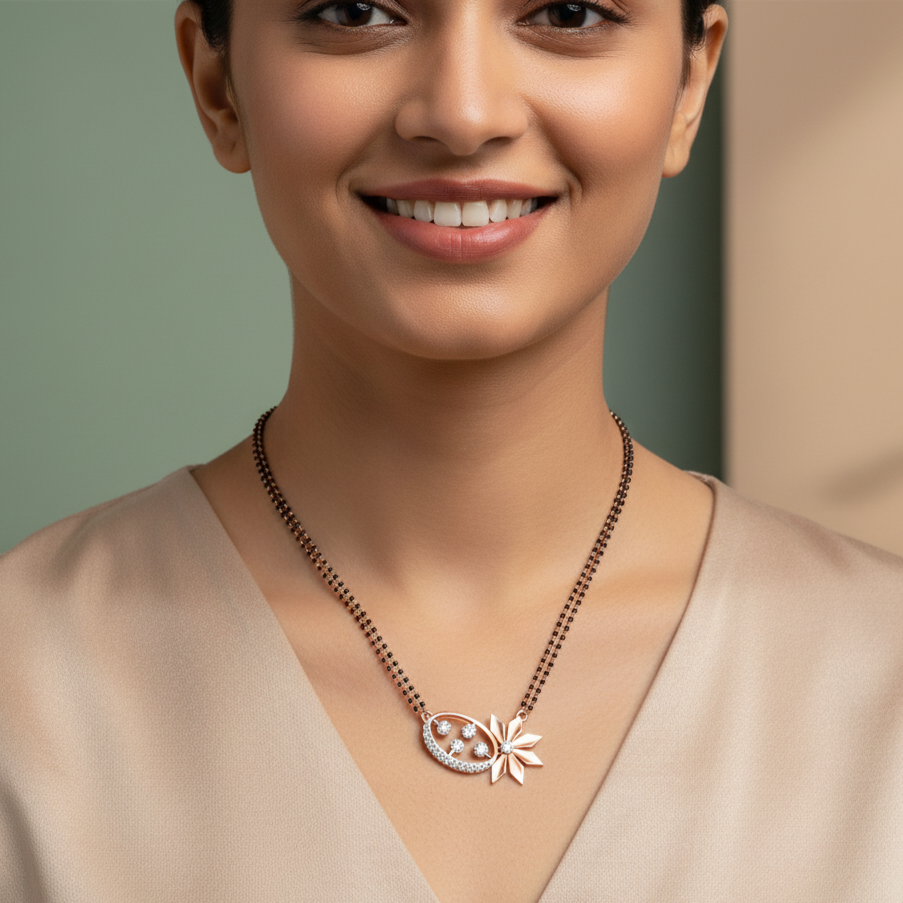 Stylish Gold Diamond Tanmaniya for Festive Looks - 3