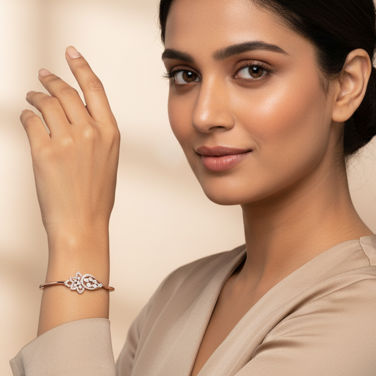 Dazzle Line Diamond Bracelet