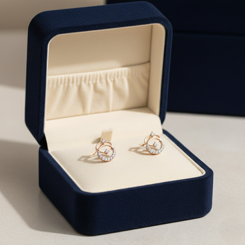 Everlight Diamond Stud Earrings