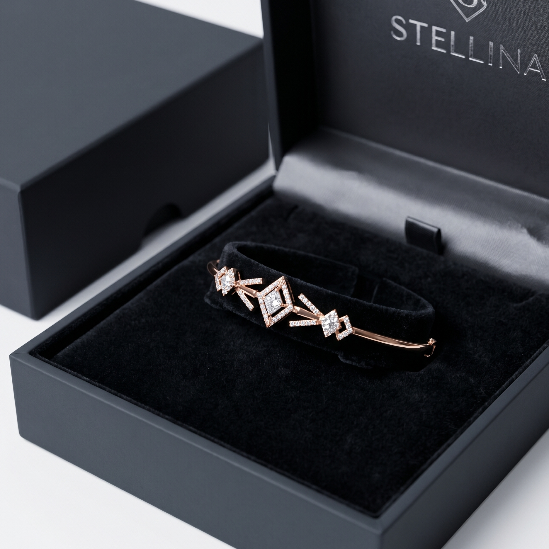 Diamond Station Bracelet - 3