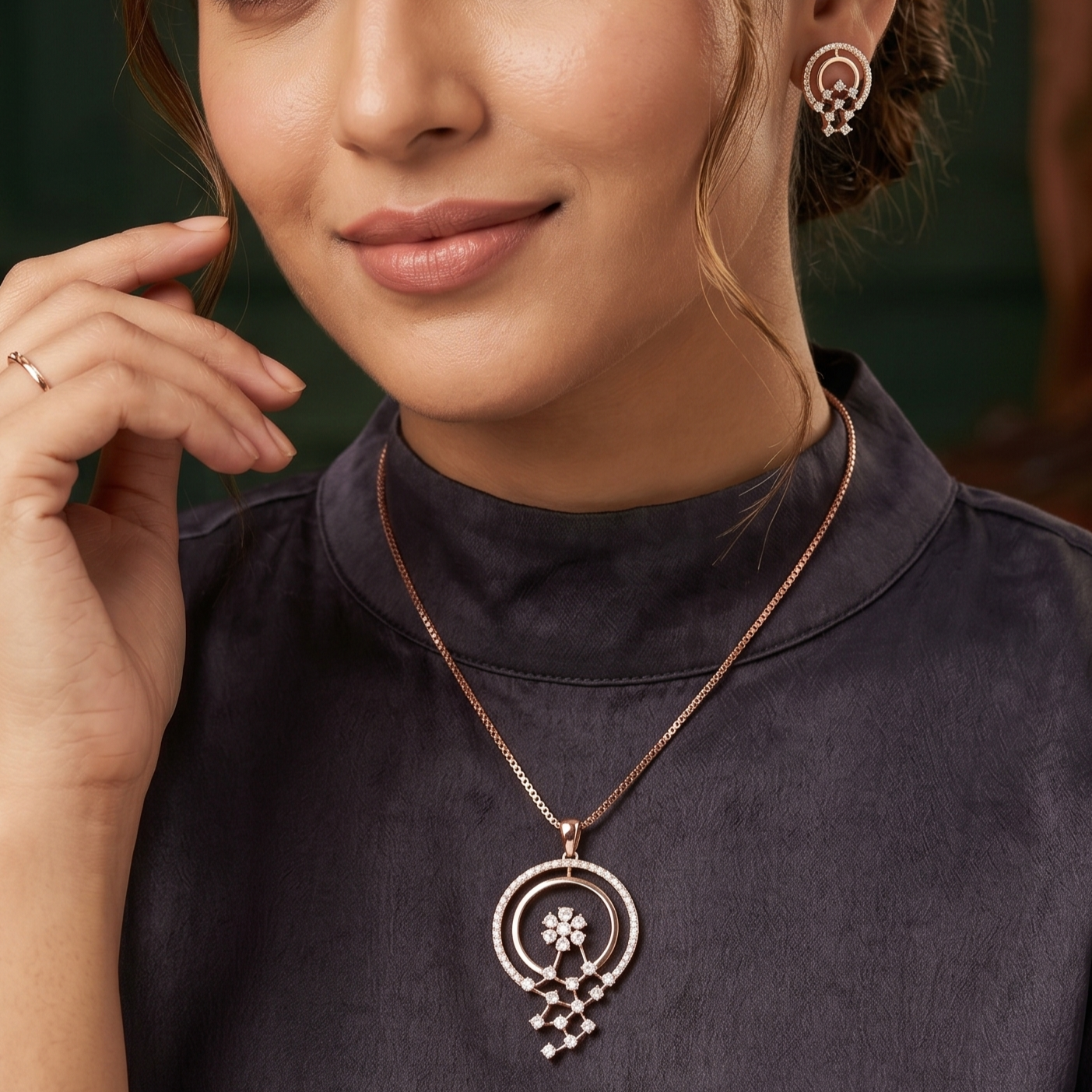 Enigma Diamond Earrings - 7