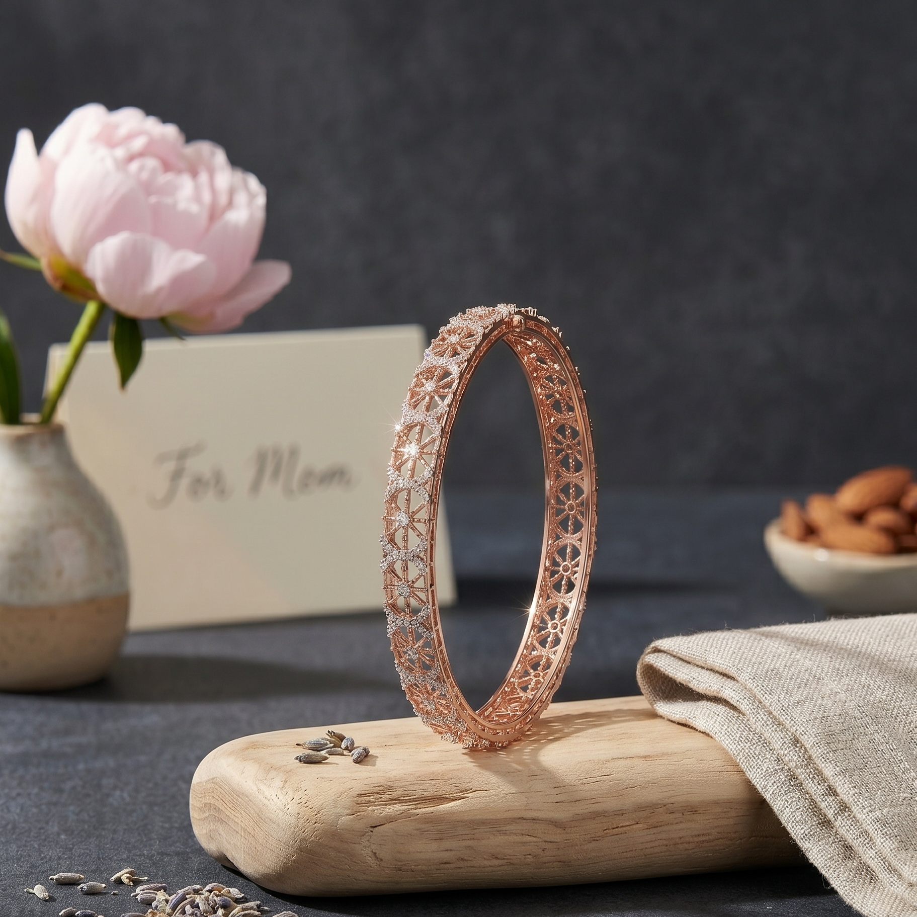 Infinity Diamond Bangles