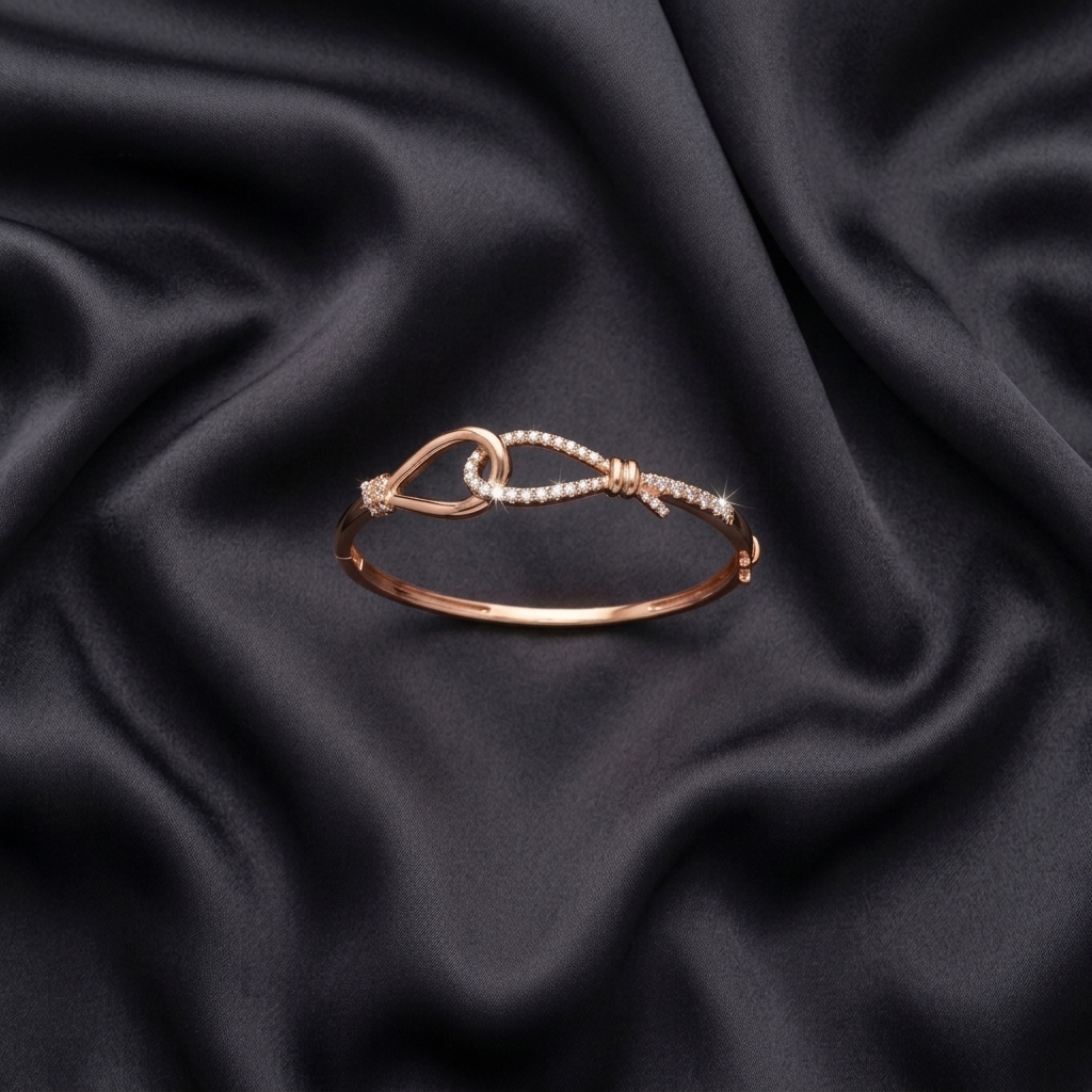 Elegant Tennis Diamond Bracelet - 4