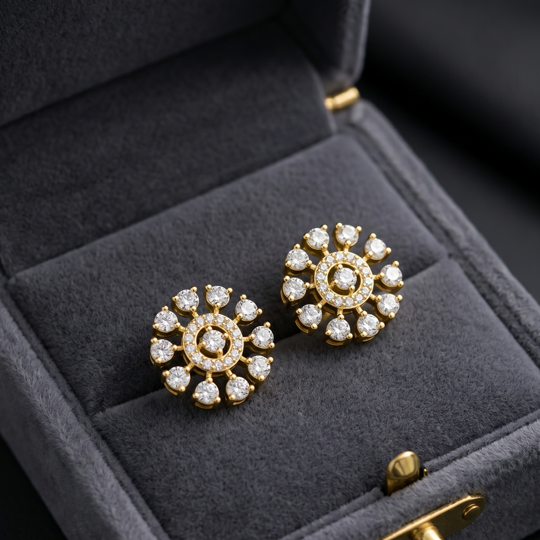 Belleza Diamond Earrings - 5