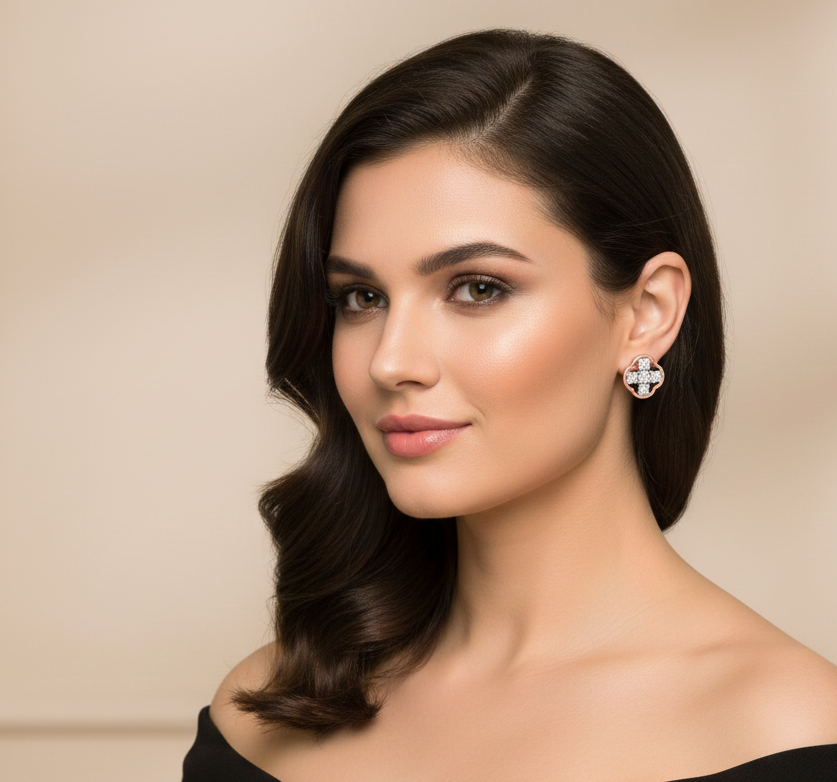 Stellar Brilliance Diamond Earrings - 5