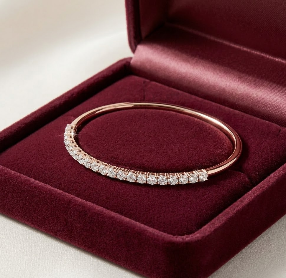 Diamond Elegant Mesh Bracelet - 3