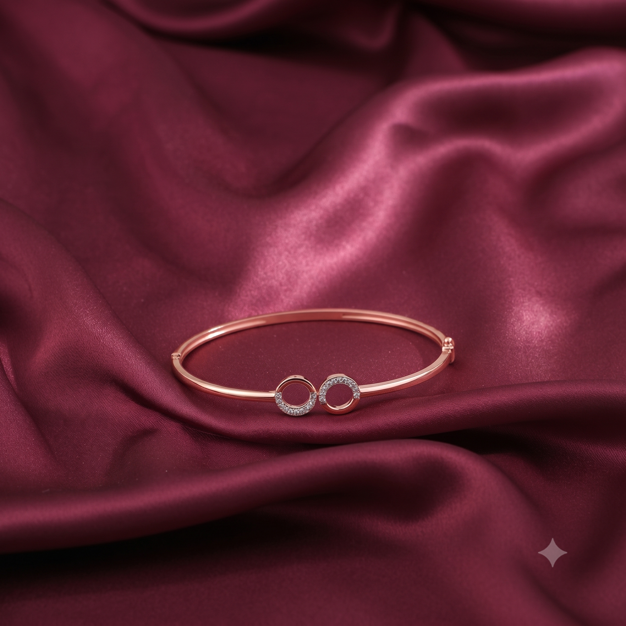 Fine Line Elegant Diamond Bracelet