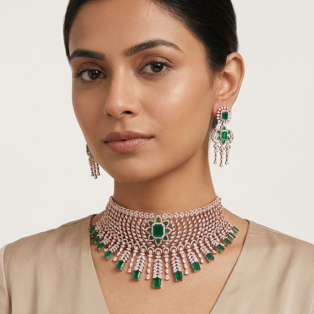 Sophisticated Shine Wedding Diamond Set - 3