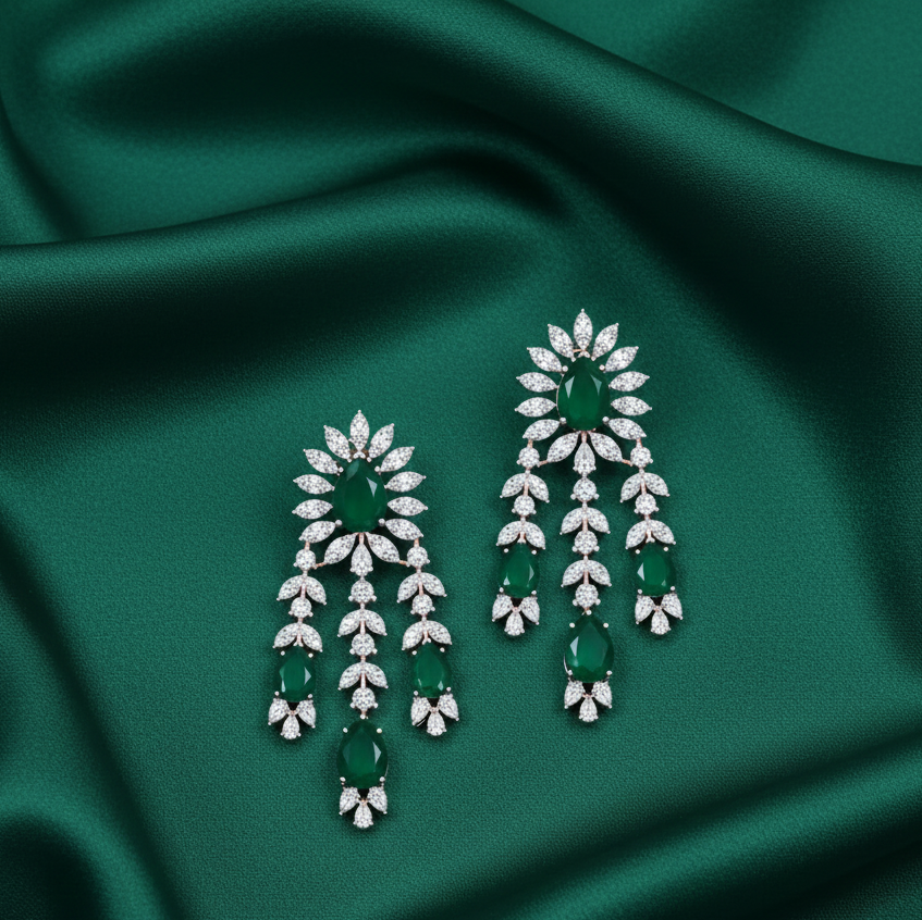 Grace Diamond Drop Earrings