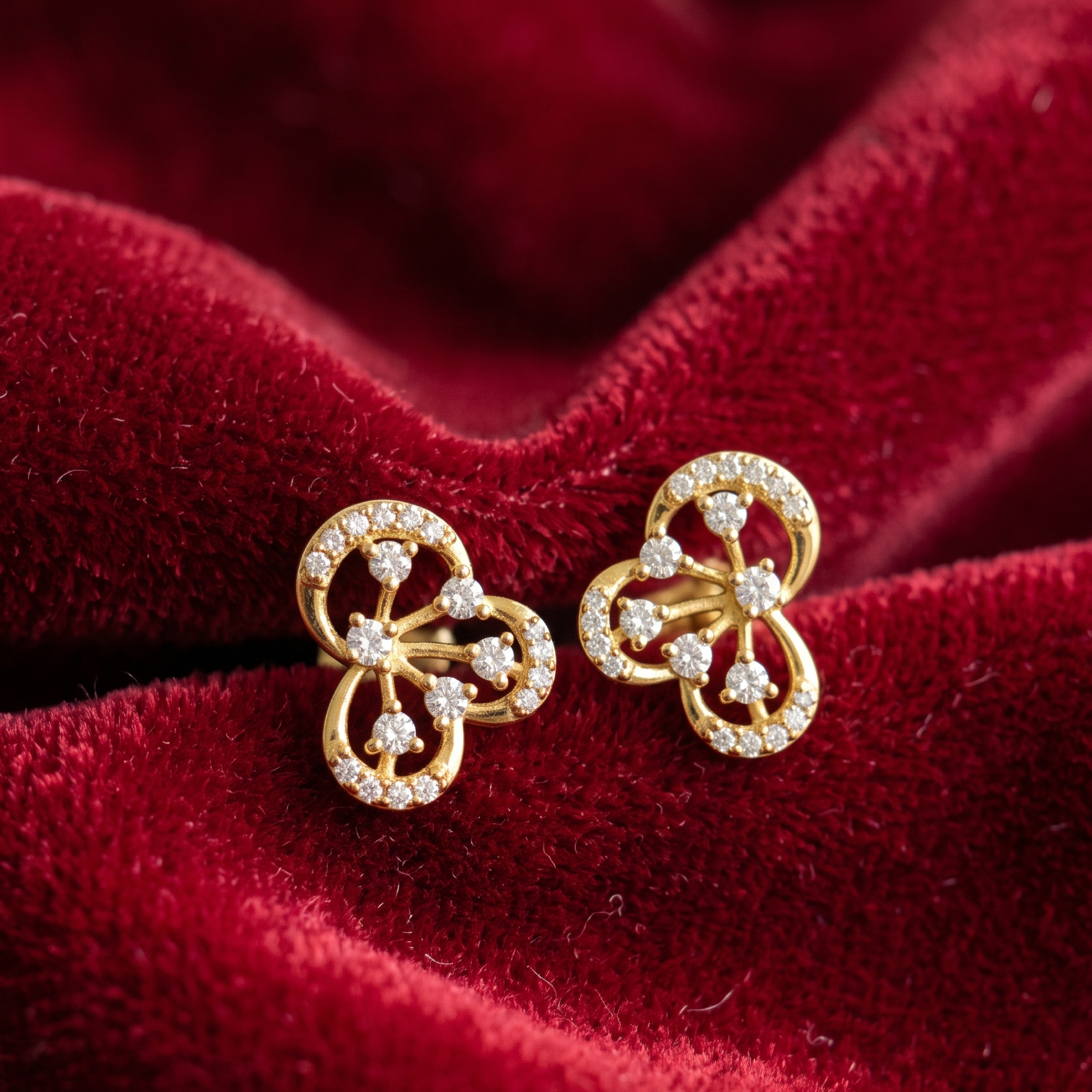 Exquisite Brilliance Diamond Drop Earrings - 3