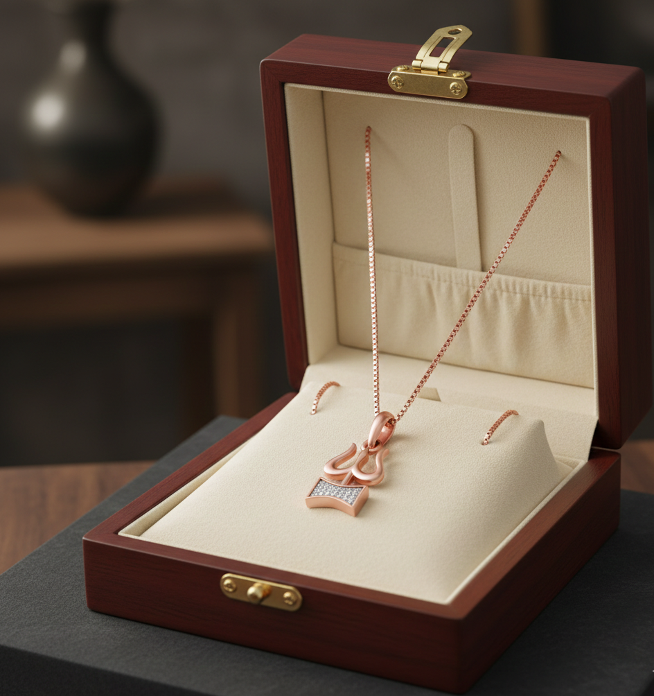 Modern Classic Diamond Pendant