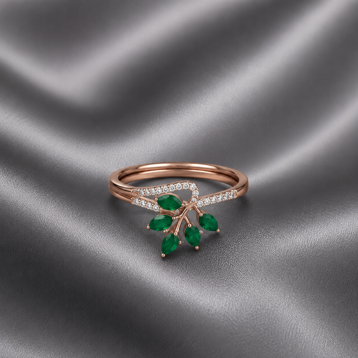 Empress Bloom Diamond Ring